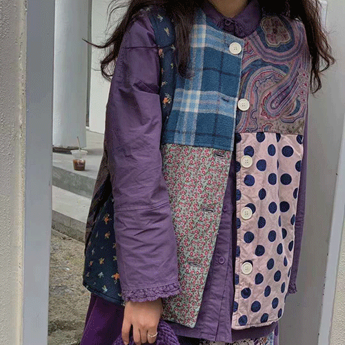 재입고/루나패치조끼(2color) 여성의류쇼핑몰 네이비튜튜