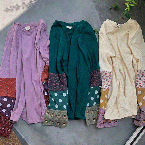 릴리 패치티셔츠(3color) 여성의류쇼핑몰 네이비튜튜