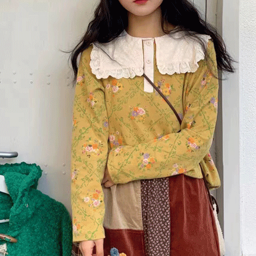 (3color)라벤더 세라티셔츠 여성의류쇼핑몰 네이비튜튜
